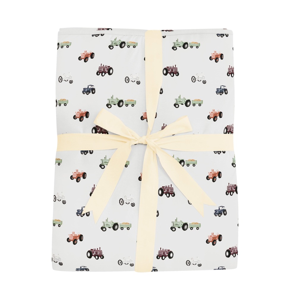 Kyte Baby Youth Blanket in Tractor 2.5 Size YouthTractor / Youth